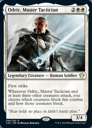 Odric, Master Tactician [Commander 2020]