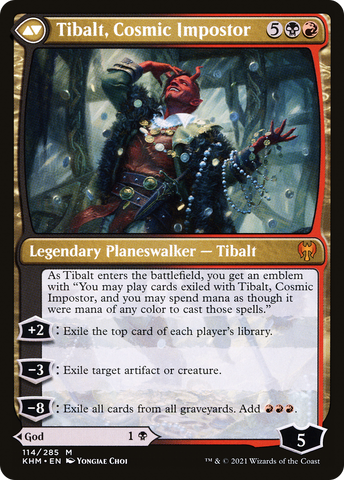 Valki, God of Lies // Tibalt, Cosmic Impostor [Secret Lair: From Cute