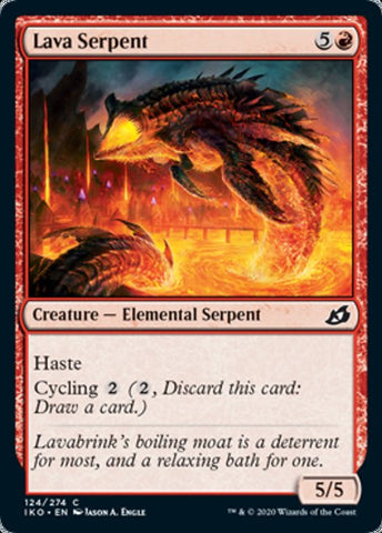 Lava Serpent [Ikoria: Lair of Behemoths]