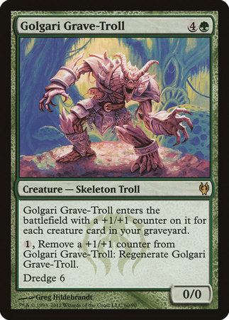 Golgari Grave-Troll [Duel Decks: Izzet vs. Golgari]