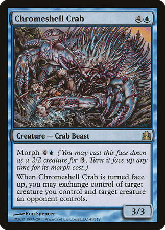 Chromeshell Crab [Commander 2011]