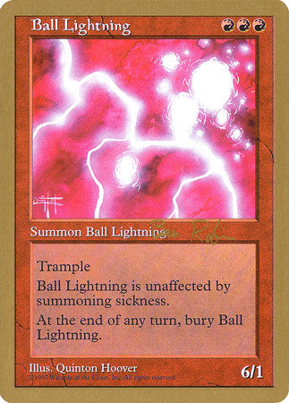 Ball Lightning - 1998 Ben Rubin (5ED) [World Championship Decks 1998]