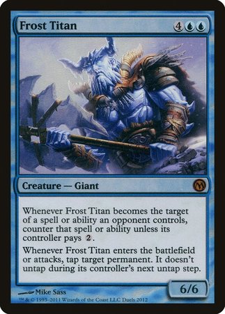 Frost Titan [Duels of the Planeswalkers Promos 2011]