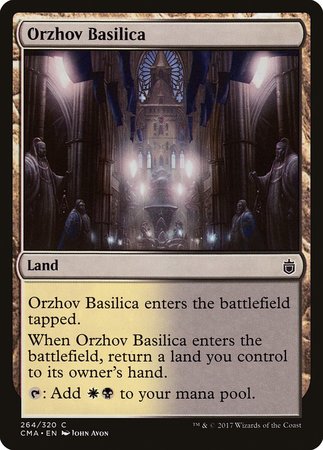 Orzhov Basilica [Commander Anthology]