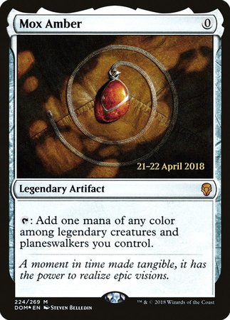 Mox Amber [Dominaria Promos]