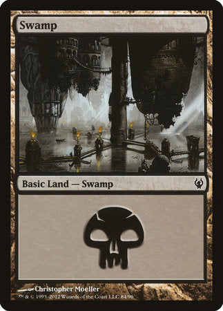 Swamp (84) [Duel Decks: Izzet vs. Golgari]