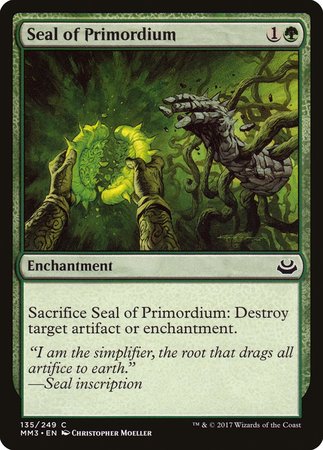 Seal of Primordium [Modern Masters 2017]