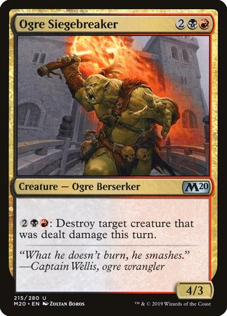 Ogre Siegebreaker [Core Set 2020]