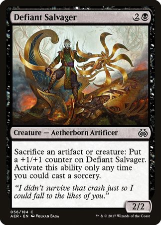 Defiant Salvager [Aether Revolt]