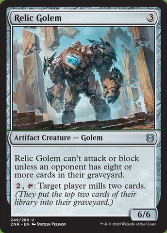 Relic Golem [Zendikar Rising]