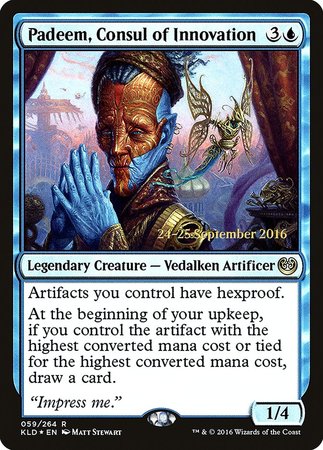 Padeem, Consul of Innovation [Kaladesh Promos]