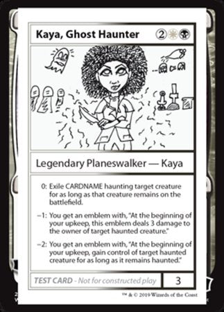 Kaya, Ghost Haunter [Mystery Booster Playtest Cards]