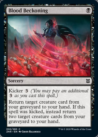 Blood Beckoning [Zendikar Rising]