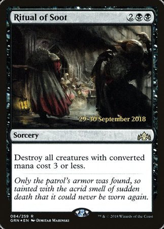 Ritual of Soot [Guilds of Ravnica Promos]