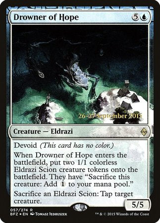 Drowner of Hope [Battle for Zendikar Promos]