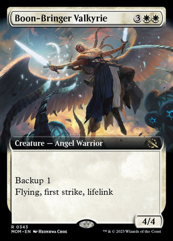 Boon Bringer Valkyrie (Extended Art) [March of the Machine]