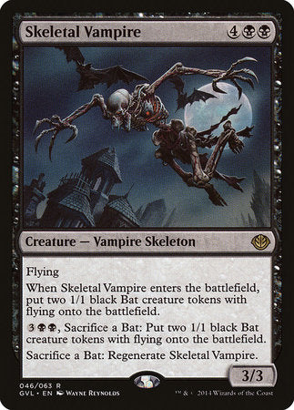 Skeletal Vampire [Duel Decks Anthology: Garruk vs. Liliana]