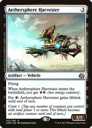 Aethersphere Harvester [Aether Revolt Promos]