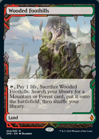 Wooded Foothills [Zendikar Rising Expeditions]