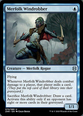 Merfolk Windrobber [Zendikar Rising]