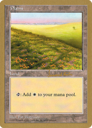 Plains (435) - 1997 Janosch Kuhn (5ED) [World Championship Decks 1997]