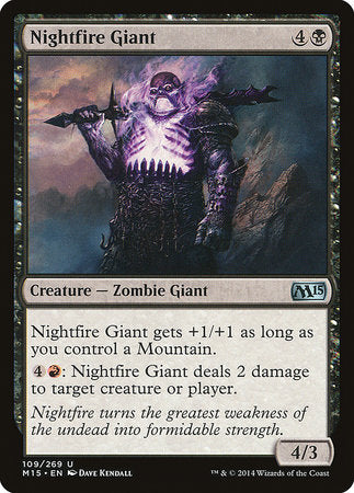 Nightfire Giant [Magic 2015]