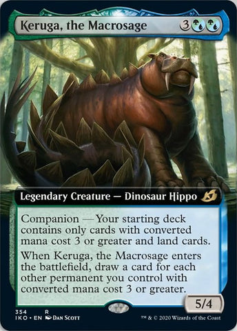 Keruga, the Macrosage (Extended Art) [Ikoria: Lair of Behemoths]