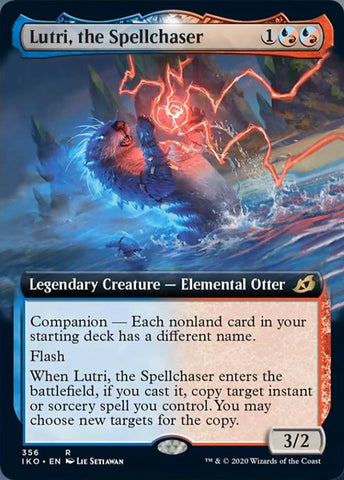 Lutri, the Spellchaser (Extended Art) [Ikoria: Lair of Behemoths]