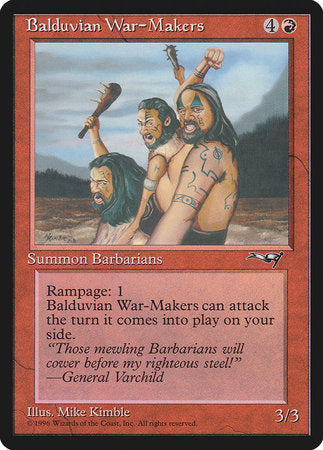 Balduvian War-Makers (Gen. Varchild Flavor) [Alliances]