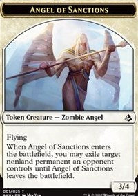 Angel of Sanctions // Drake Token [Amonkhet]