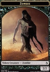 Zombie // Trueheart Duelist Token [Amonkhet]