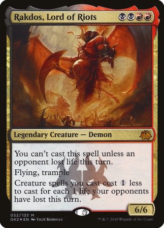 Rakdos, Lord of Riots [RNA Guild Kit]