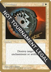 Disenchant - 1996 Bertrand Lestree (4ED) [World Championship Decks]