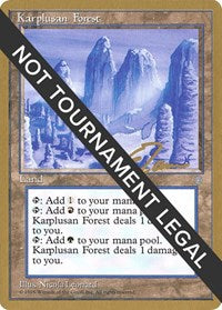 Karplusan Forest - 1996 Eric Tam (ICE) [World Championship Decks]