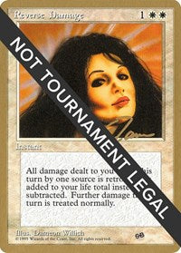 Reverse Damage - 1996 Eric Tam (4ED) (SB) [World Championship Decks]