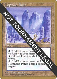 Karplusan Forest - 1996 George Baxter (ICE) [World Championship Decks]