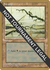 Swamp (C) - 1996 George Baxter (4ED) [World Championship Decks]