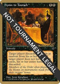 Hymn to Tourach (Table) - 1996 Leon Lindback (FEM) [World Championship Decks]