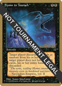 Hymn to Tourach (Wolf) - 1996 Leon Lindback (FEM) [World Championship Decks]