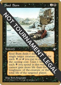 Soul Burn - 1996 Leon Lindback (ICE) [World Championship Decks]