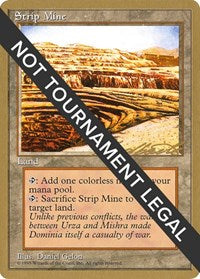 Strip Mine - 1996 Leon Lindback (4ED) [World Championship Decks]