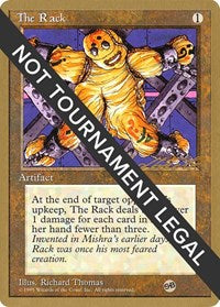 The Rack - 1996 Leon Lindback (4ED) (SB) [World Championship Decks]