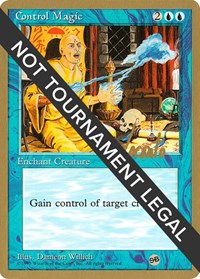 Control Magic - 1996 Michael Loconto (4ED) (SB) [World Championship Decks]