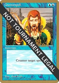 Counterspell - 1996 Michael Loconto (4ED) [World Championship Decks]