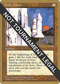 Ivory Tower - 1996 Michael Loconto (4ED) [World Championship Decks]