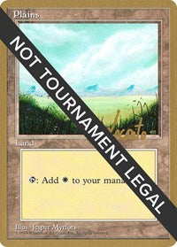 Plains (A) - 1996 Michael Loconto (4ED) [World Championship Decks]