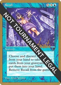 Recall - 1996 Michael Loconto (LEG) [World Championship Decks]