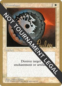 Disenchant - 1996 Preston Poulter (4ED) [World Championship Decks]