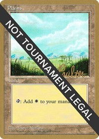 Plains (B) - 1996 Preston Poulter (4ED) [World Championship Decks]