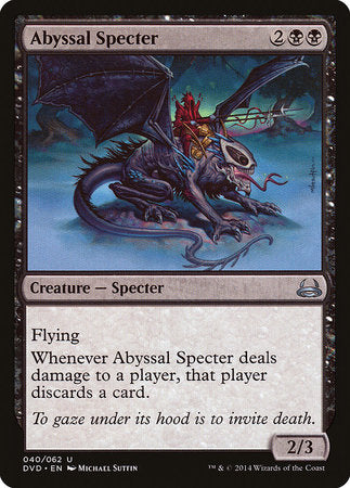 Abyssal Specter [Duel Decks Anthology: Divine vs. Demonic]